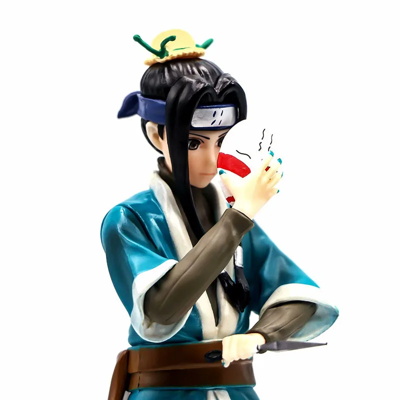 

20CM Naruto Lover Like Snow Haku Momochi Zabuza Naruto Anime PVC Statue Collectible Toys Doll Figma For Kids