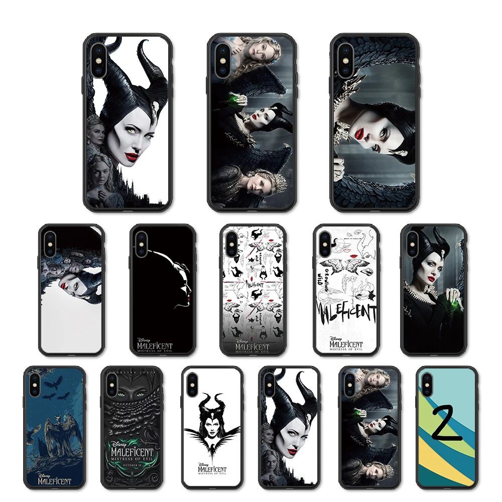 Maleficent чехол для телефона samsung Galaxy J4 J6 J8 2018 s prime j7 duo Plus Силиконовая задняя крышка a7 a8