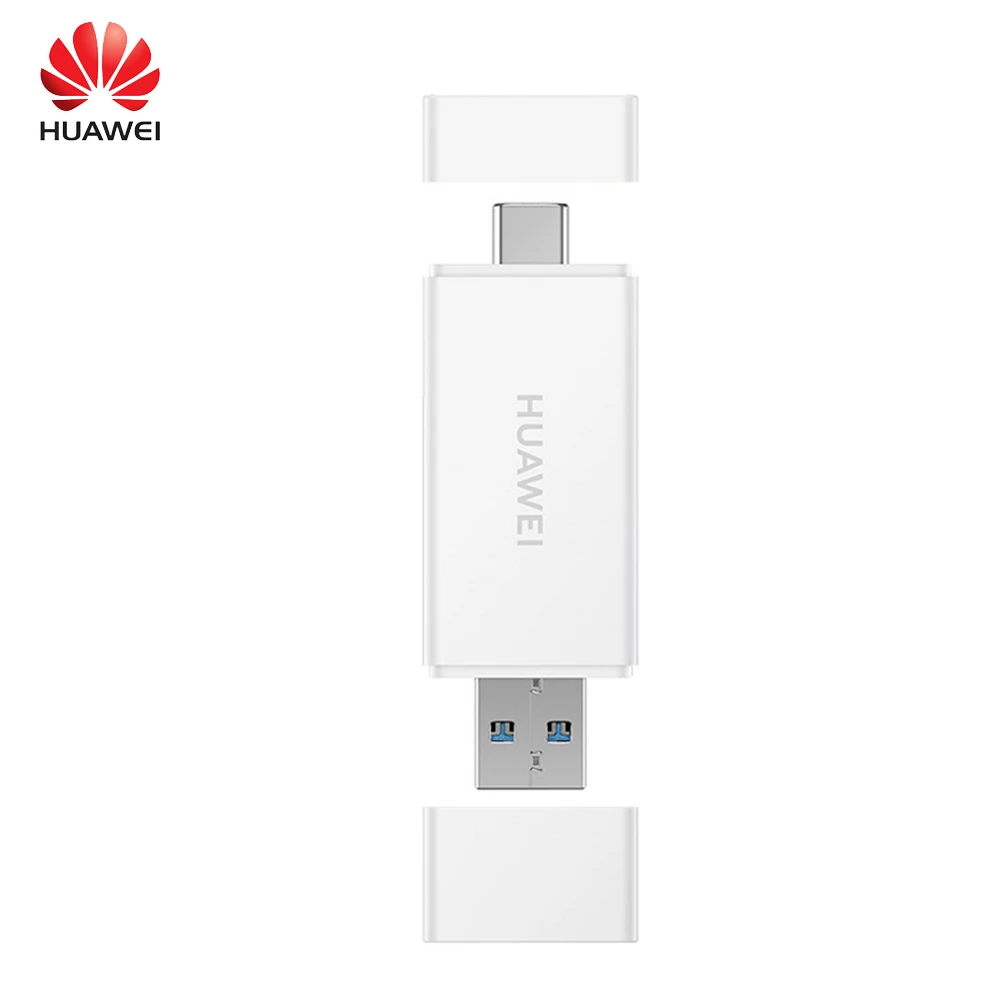 HUAWEI 2 в 1 устройство для чтения карт TF+ нм слот для карт памяти OTG с классическим дизайном 3,1 Тип-C Интерфейс компактный Портативный кард-ридер для телефона из поликарбоната