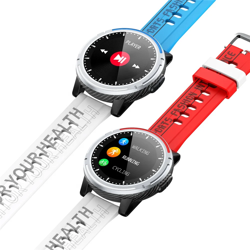 

S26 Bluetooth-часы с шагомером, пульсометром, фитнес-трекером, музыкальным проигрывателем, спортивный Модный водонепроницаемый смарт-браслет
