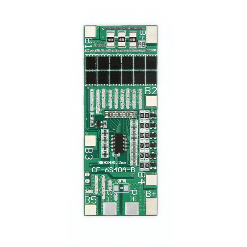 

6S 40A Lithium Battery 18650 Charger PCB BMS Protection Board 25.2V Cell