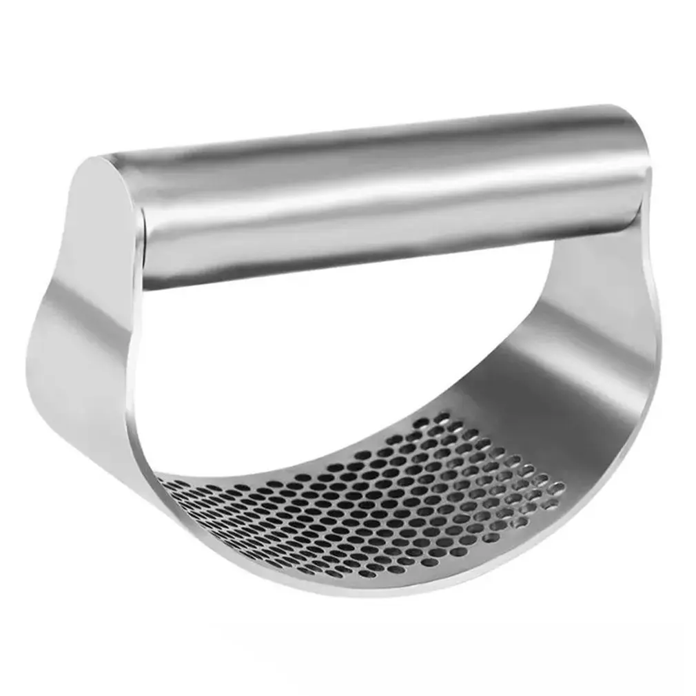 Пресс для чеснока с кольцом кухонные инструменты эргономичный пресс из