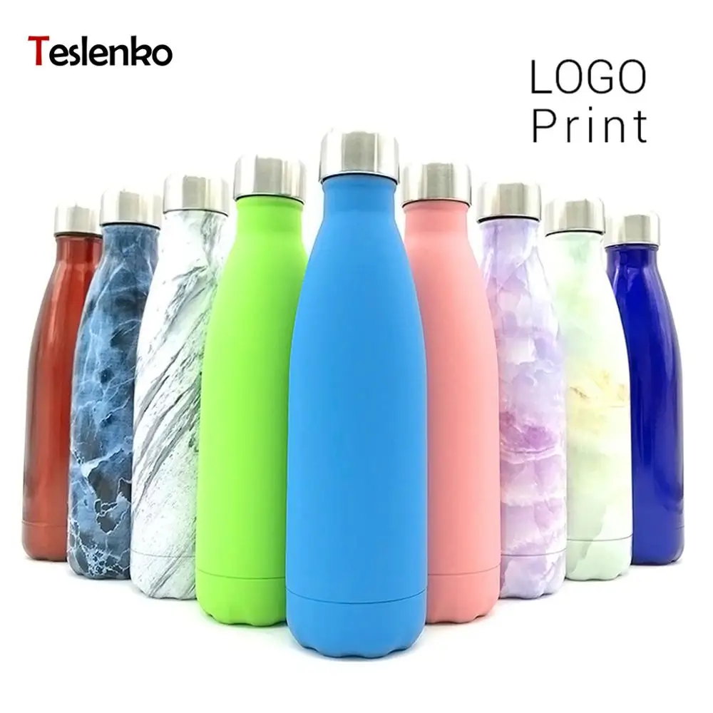 Термос с принтом логотипа из нержавеющей стали Термокружка Термочашка термобутылка для термопары воды