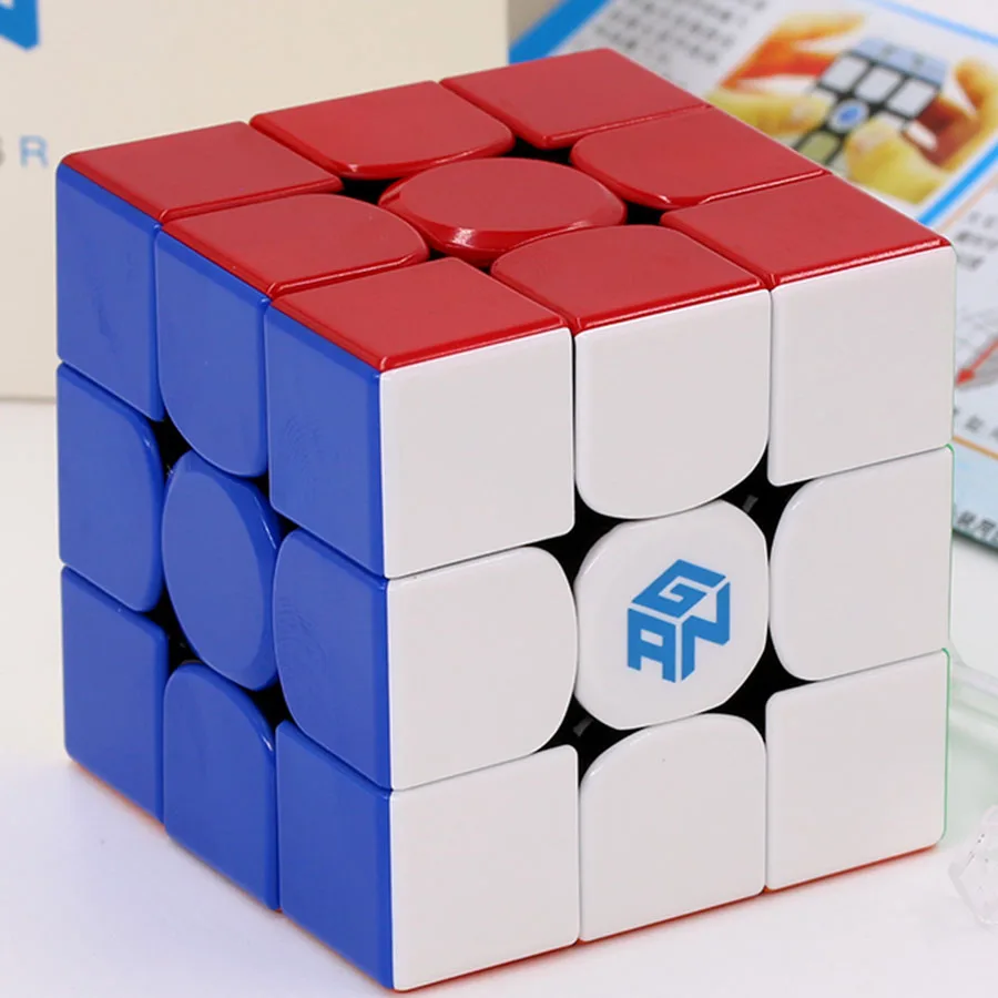 GAN356R (Colorful) GAN356R GAN356 R куб головоломка классическая Gan 356 R 356R 3x3x3 3*3*3 начальный уровень легкий профессиональный скоростной куб - Цвет: GAN356R (Colorful)