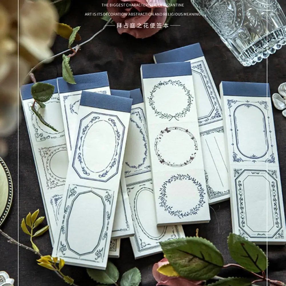 

50 листов, простые блокноты для записей в стиле ретро