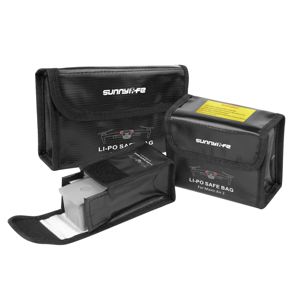 LiPo безопасная Взрывозащищенная защитная сумка для аккумулятора DJI Mavic Air 2