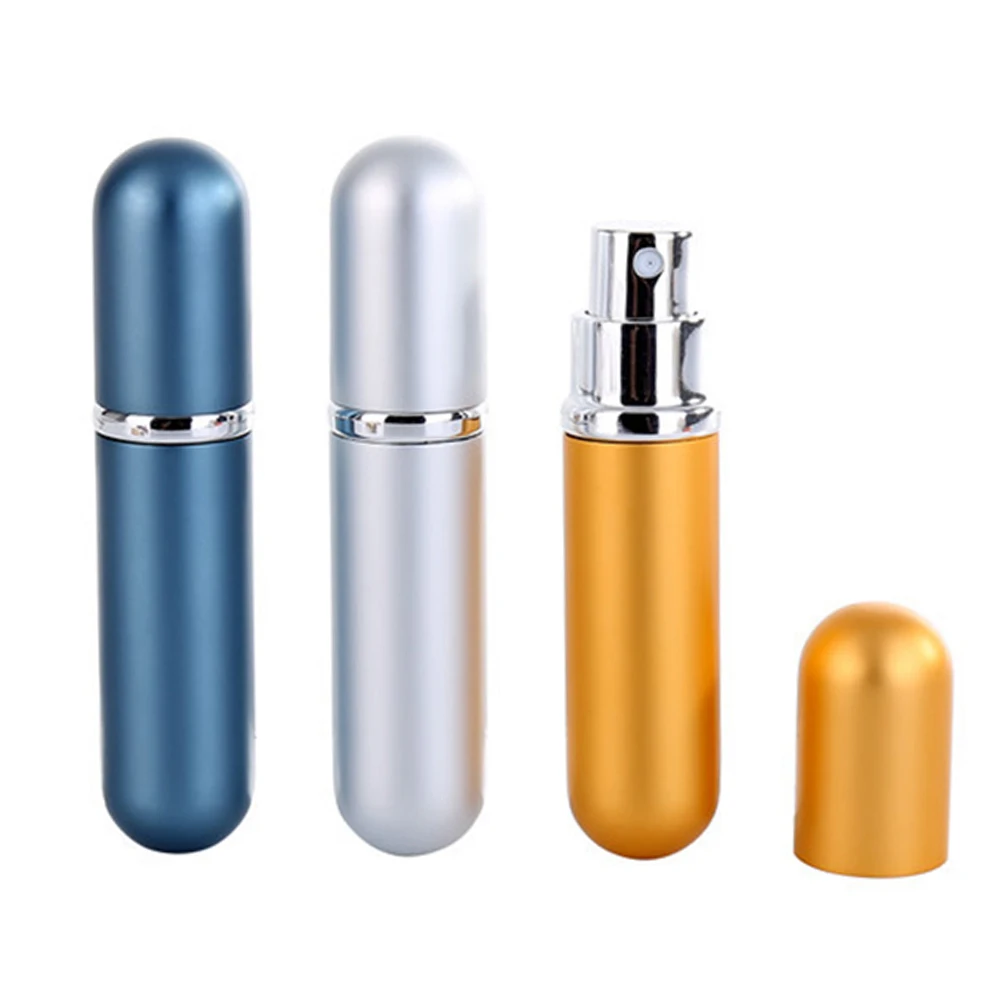 Refillable Empty Glass Perfume Bottle Portable Travel Storage Container Inner glass bottle has no chemical reaction with perfume | Красота и