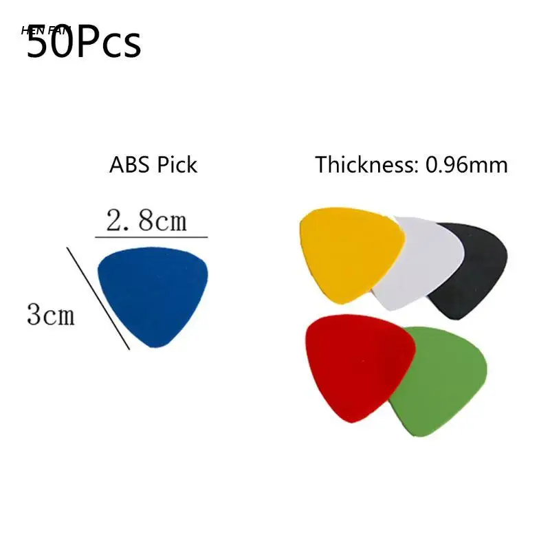 

10/20/50 шт., универсальные медиаторы для акустической гитары, 0,46/0,71/0,91 мм
