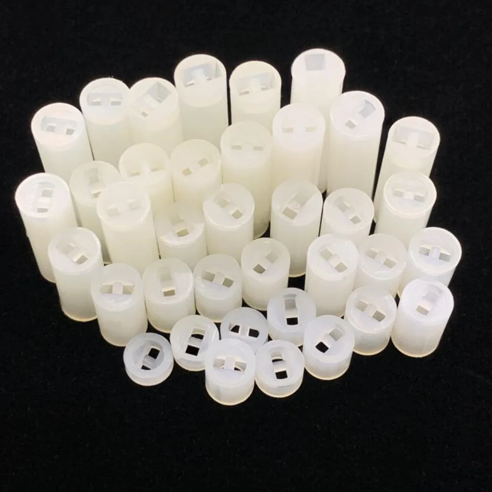 

3MM 5MM H:3 4 5 6 7 8 9 10 11 12 13MM LED Round Spacer Nylon Support Cylindrical Interval /Isolation column /Lamp holder