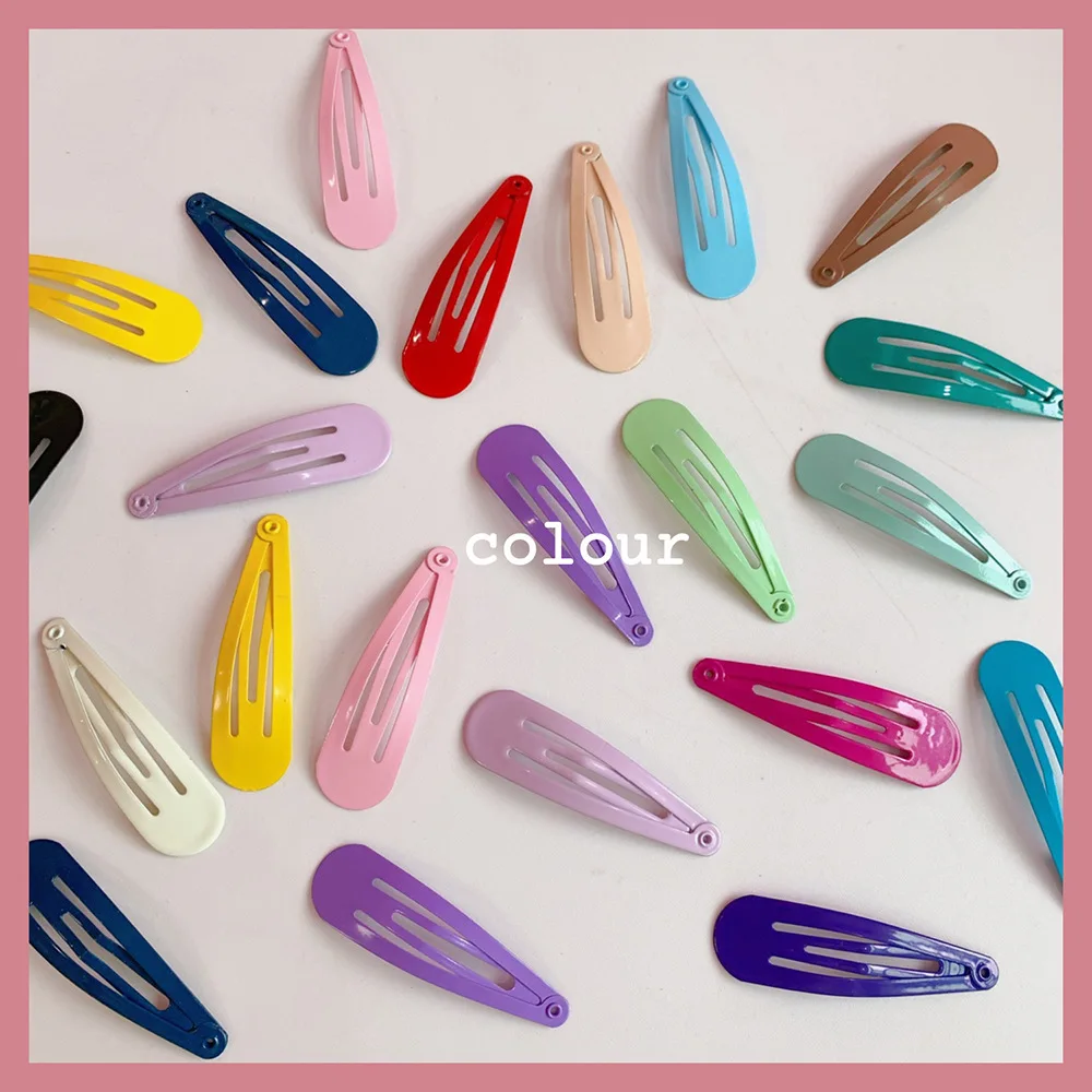 

Japanese girl heart cute simple dream candy color BB clip hair clip Liu Hai clip side clip girl
