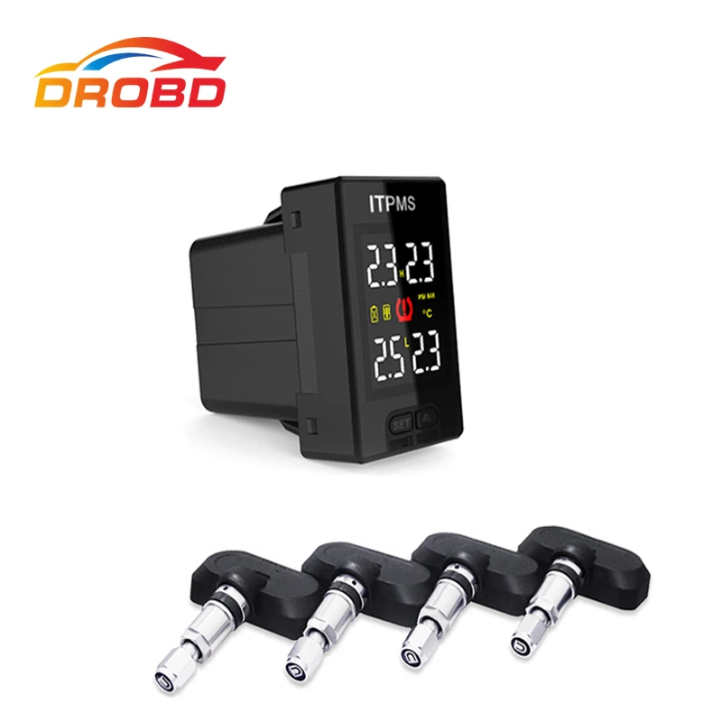 

Diagnostic Tool Careud U912 Tyre Pressure Monitoring System TPMS PSI/BAR with 4 Internal Sensors LCD Display For Japan Cars
