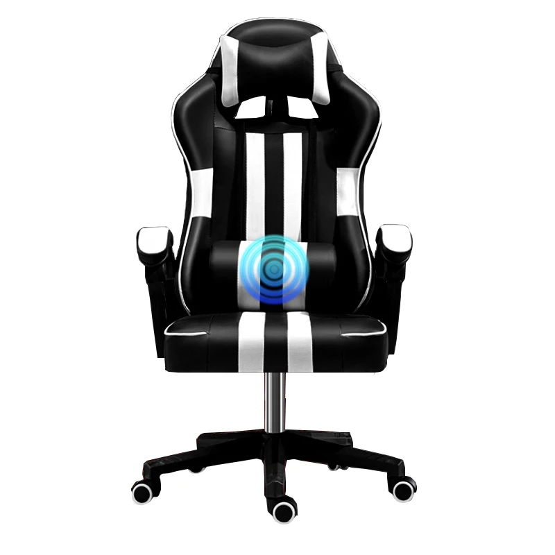 

Silla de WCG gaming reclinable para ordenador, asiento de juegos para el hogar, Internet, café, deportes, carreras, Oficina