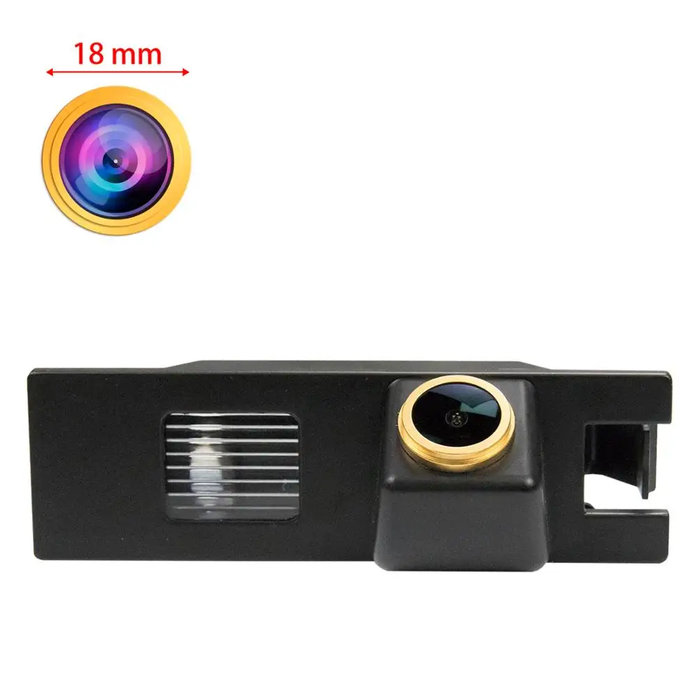 Камера заднего вида HD 1280x720p золотая для OPEL Astra H Meriva A Zafira B FIAT Grande Doblo Alfa Romeo MiTo AR