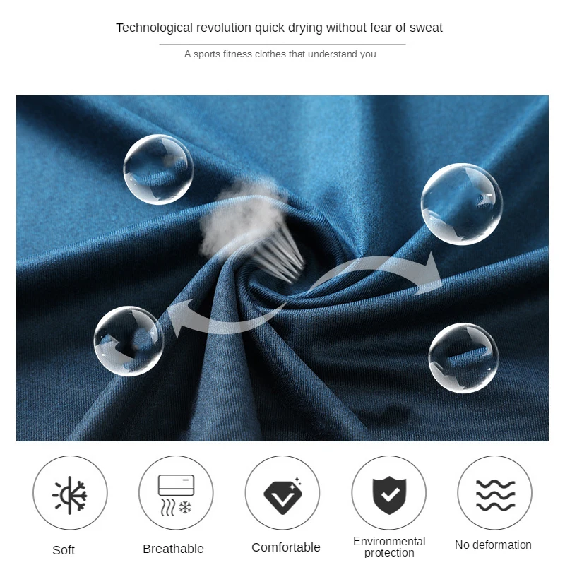 Мужская быстросохнущая футболка для бега с градиентом дышащий топ коротким