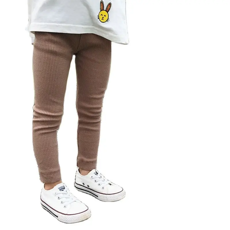 

Детская одежда весна 2021 леггинсы для девочек брюки универсальные Стрейчевые брюки новые детские колготки 4006 03