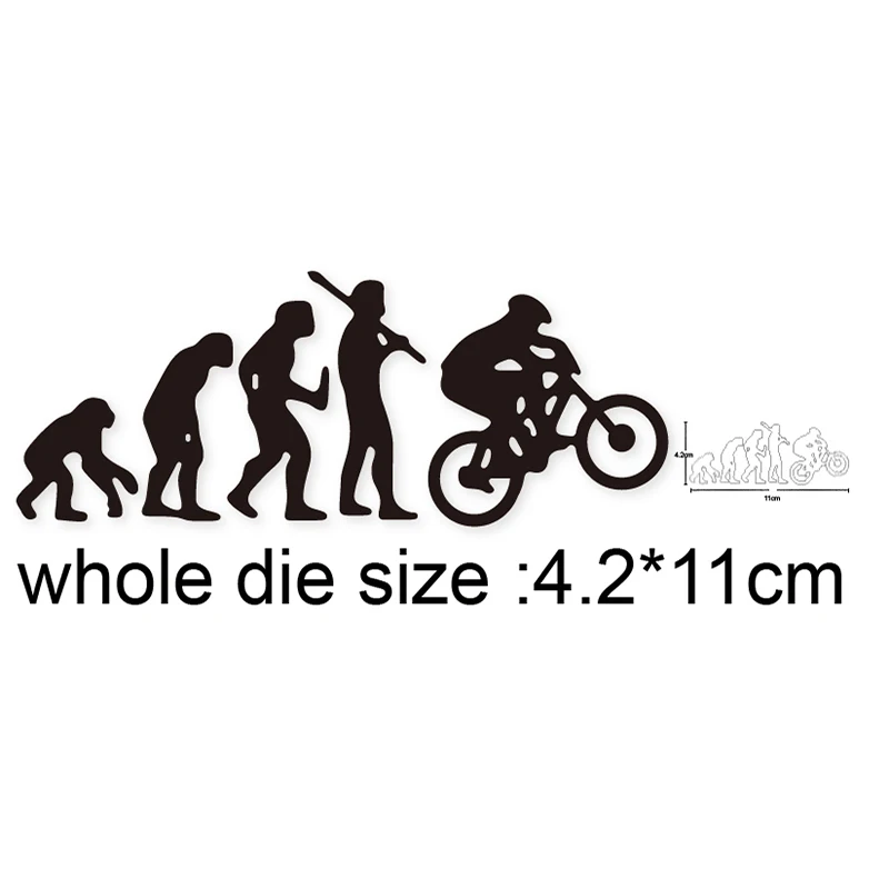 

Evolution Racing Bicycle Metal Cutting Dies Stencils Diy Scrapbooking dies Cards Photo Embossing Dies Cuts Craft Dies New 2020