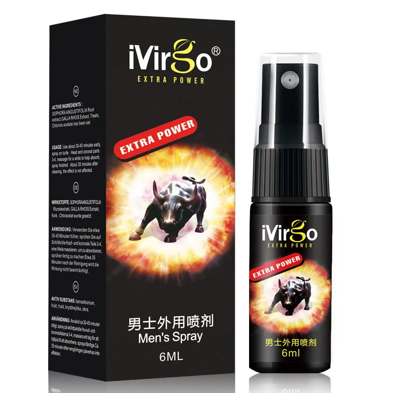 

Sex Delay Spray Ejaculation Anti Premature Excitement Long Lasting Prolong Strong Male 6ml Erection Cream Sex Products for Man