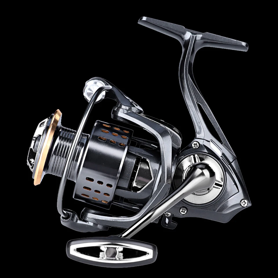 

WALK FISH DA2000-DA7000 Gapless Spinning Wheel Reel Full Metal Wire Cup Fishing Reel Long Shot 5.2:1 High Speed Spinning Reel