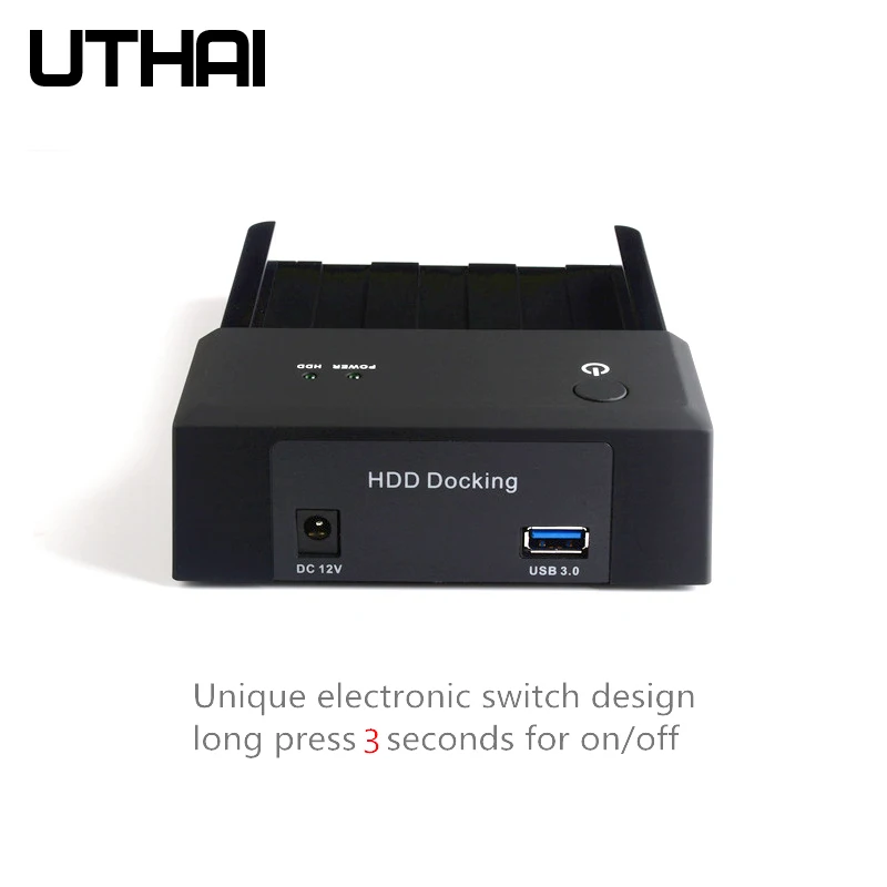 UTHAI T12 USB3.0 to SATA 2,5/3,5 дюймов серийный SSD жесткий диск база мобильный жесткий диск клон-ящик Универсальный HDD кронштейн