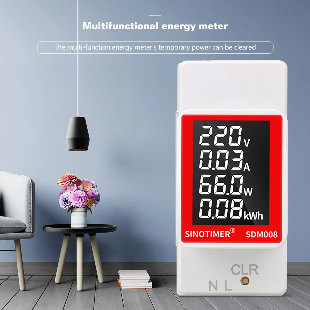 Цифровой детектор напряжения тока и мощности Вольтметр амперметр для зарядного