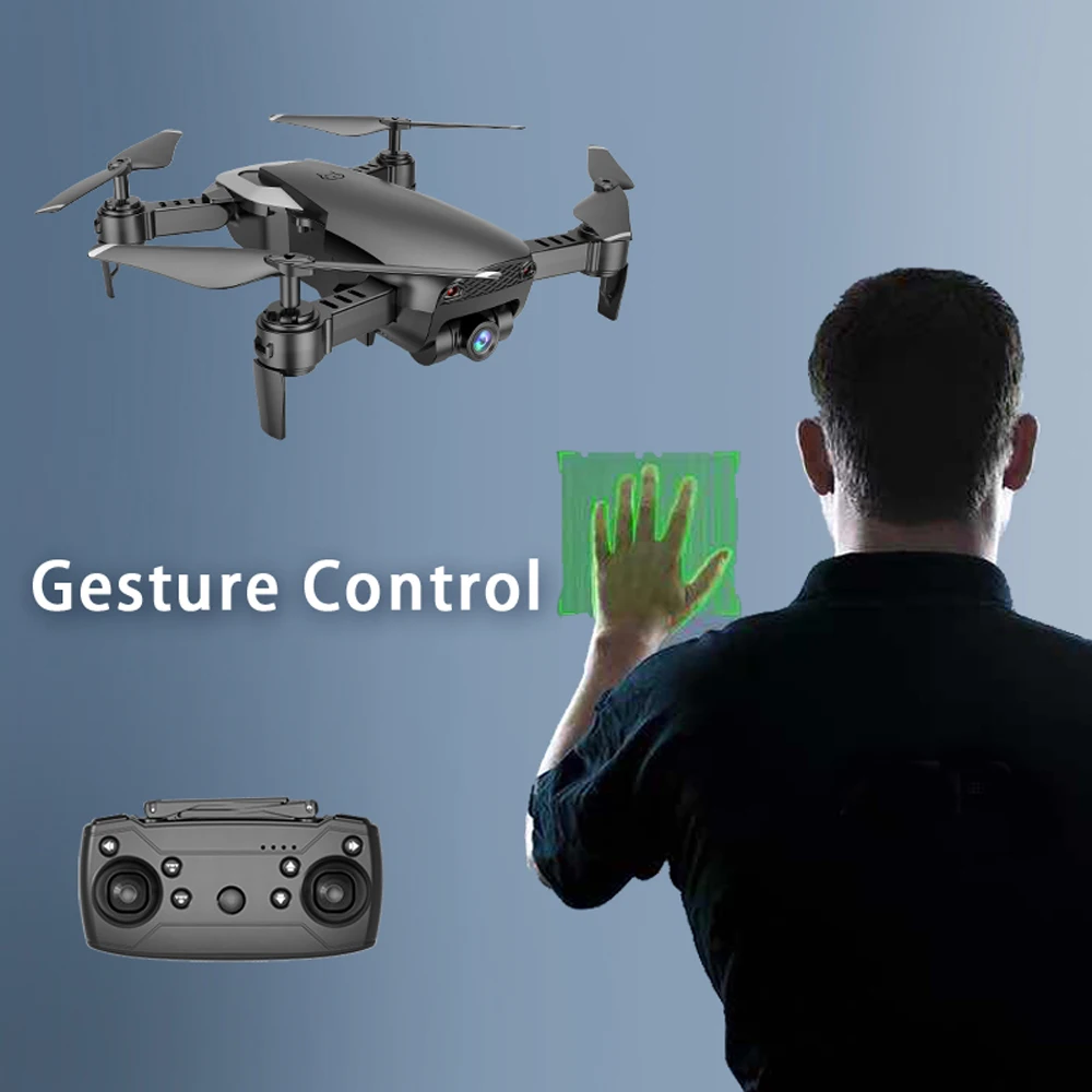 Радиоуправляемый Дрон LAUMOX M69G с широкоугольной HD камерой 4K Wi Fi FPV селфи оптический