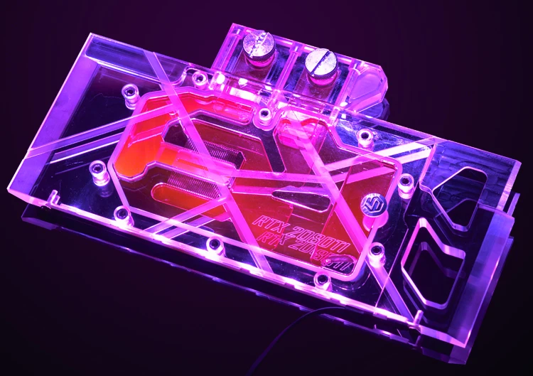 Syscooling water cooling GPU block full cover RTX 2080/2080Ti GPU water block
