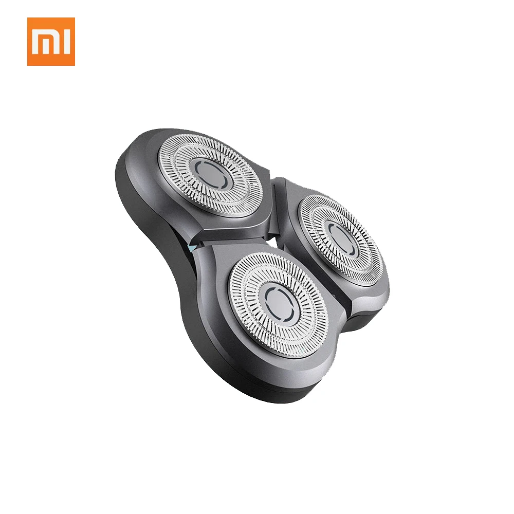 Xiaomi Mijia электробритва S500 S300 бритва водостойкая двухслойная Замена стального