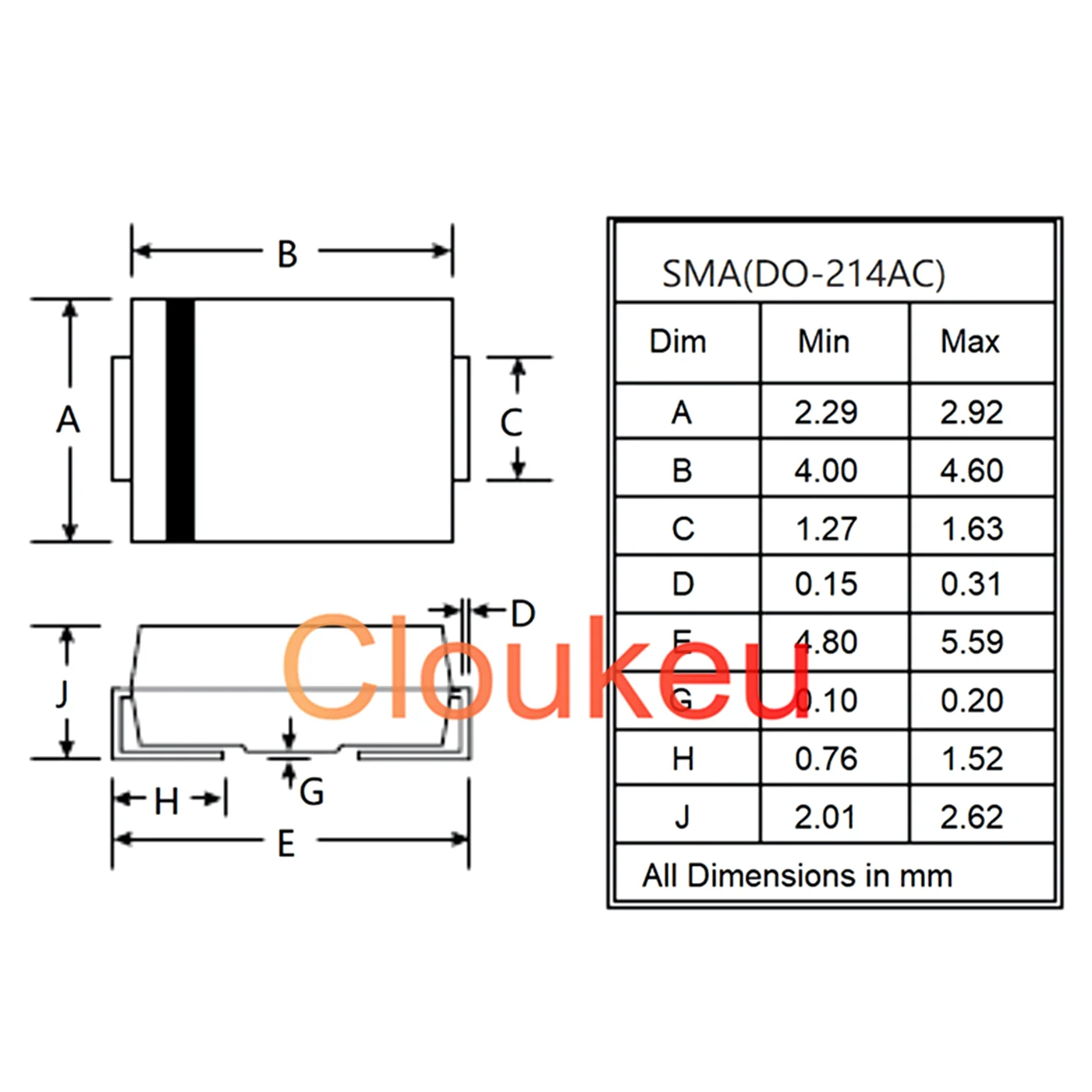 SMA DO-214AC 1N5817 SS12 1N5819 SS14 1N5820 SR320 SS32 1N5822 SR340 SS34 | Строительство и ремонт