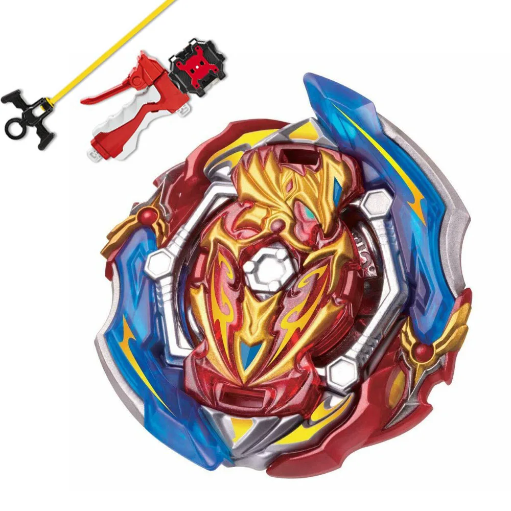 B-X TOUPIE BURST BEYBLADE SPINNING TOP B-150 Booster Union Achilles.Cn.Xt + Gatinko Rise Retsu B150 With Ruler/Wire Launcher Toy