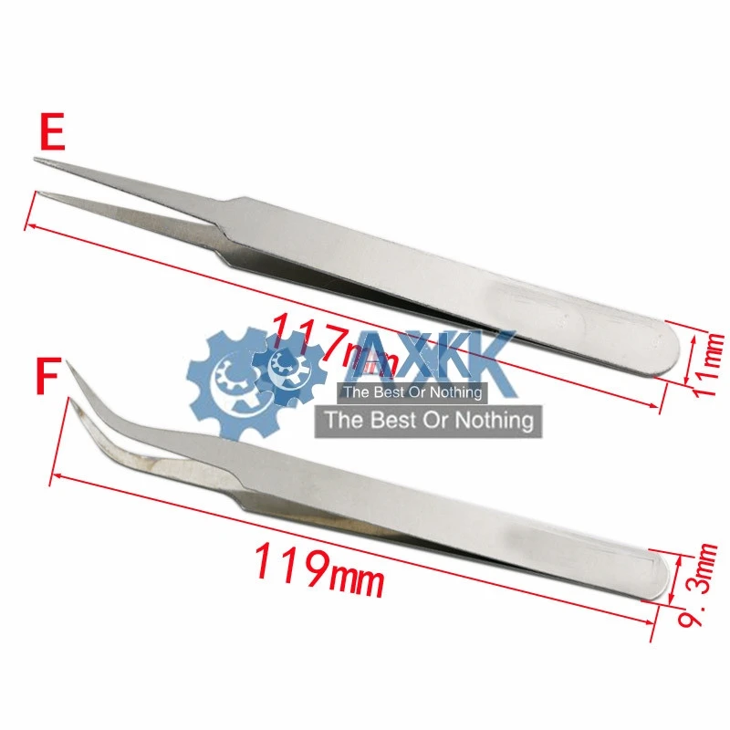 6 шт. Пинцет Набор антикислотных некоррозионных инструментов для ремонта и