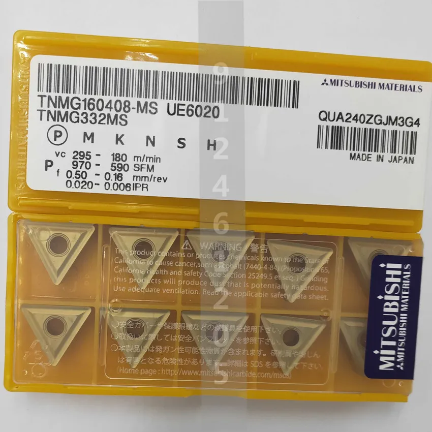 

TNMG160404-MS UE6020/TNMG160408-MS UE6020 TNMG331 TNMG332 Original CNC carbide inserts 10PCS/BOX