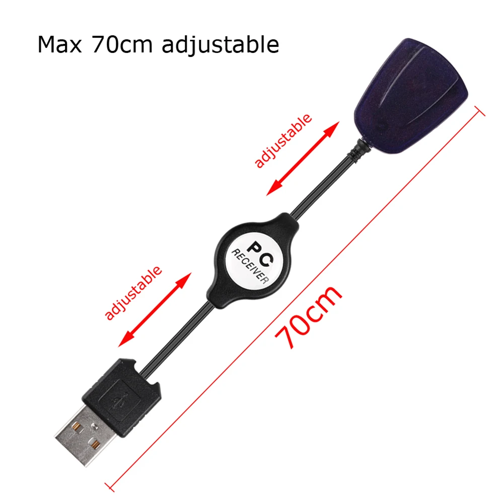 Беспроводная клавиатура мышь ИК пульт дистанционного управления USB приемник для