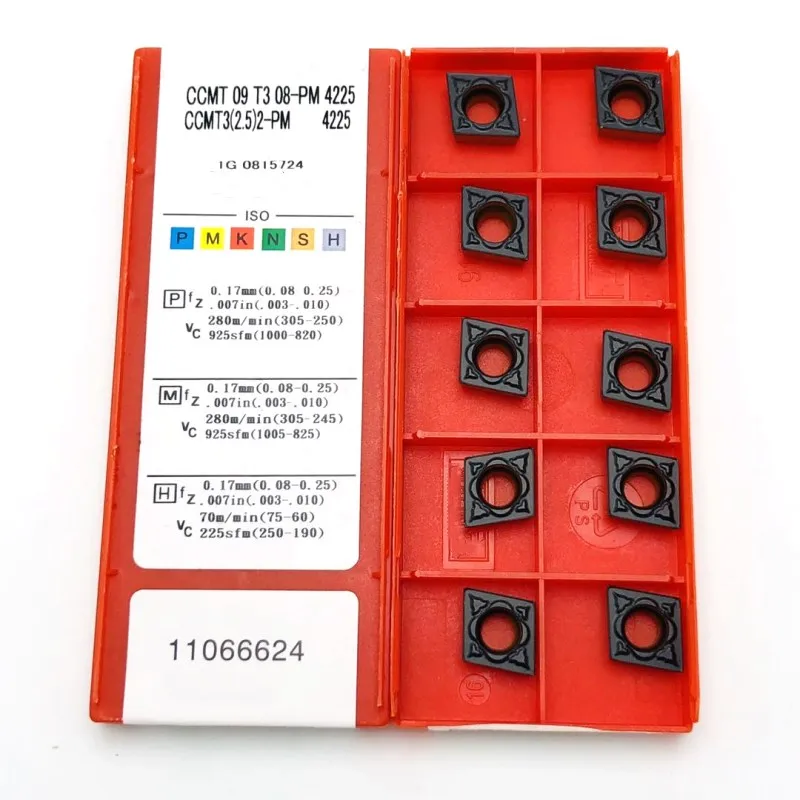 

CCMT 09T308 PM 4225 твердосплавный инструмент токарный станок с ЧПУ индексируемый поворотный инструмент высокое качество режущие инструменты с ЧП...