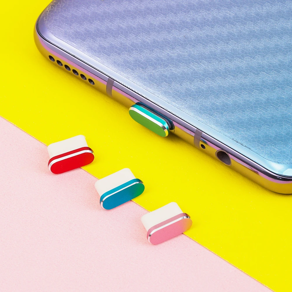 Для Samsung Galaxy S21 S20 Huawei P40 Xiaomi 11/10 Type C мобильный телефон от пыли для разъема Зарядное