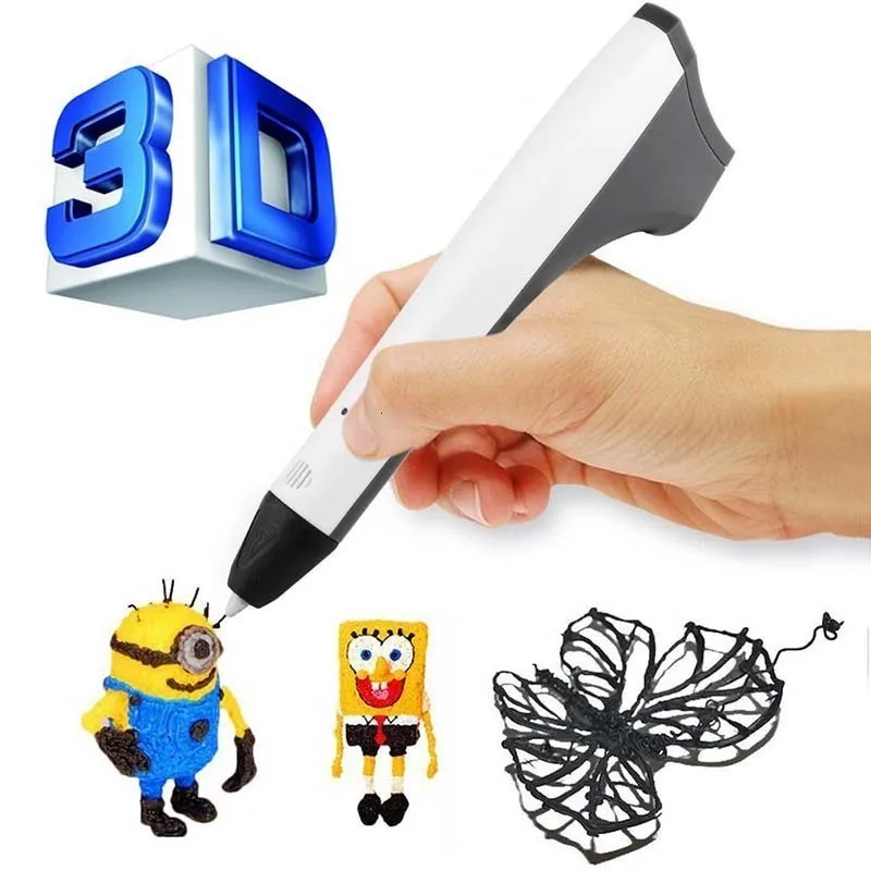 SUNLU M1 3D печать Ручка Поддержка 1,75 PLA PCL нити легко поддерживать детей Scribble ручки Рождественский подарок