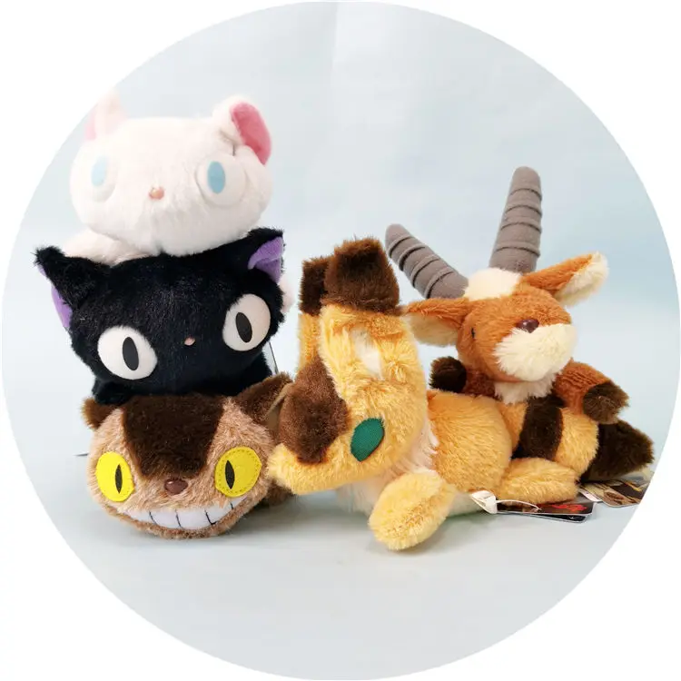 16 см служба доставки KIKI'S Мягкая Плюшевая Кукла JIJI CAT Милая Белая кошка черная