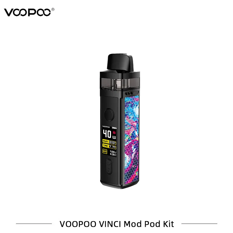 Электронная сигарета Voopoo Vinci 5 встроенный аккумулятор 1500 мАч максимальная