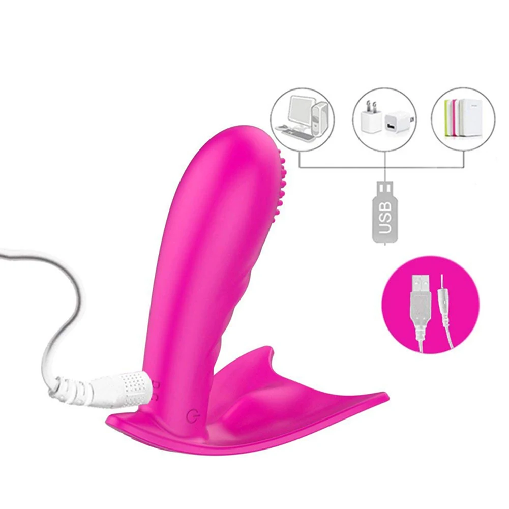Женский Вибратор с 7 скоростным дистанционным управлением и зарядкой от USB