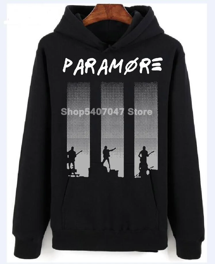Paramore рок панк эмо браслет с застежкой &quotБабочка&quot логотип мужские толстовки