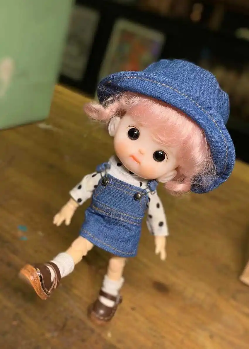 OB11 кукла ручной работы на заказ 1/8 BJD куклы OB голова и Обнаженная кукла Полимерная глина
