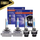 SUKIOTO Япония D2S Ксеноновые фары для автомобиля 35 Вт 6000 лм высокая яркость HID лампа K белый D1S D3S D4S комплект ксеноновых ламп для автомобиля