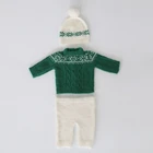 Новорожденные рождественские фотографии реквизит и одежда для новорожденвечерние вечеринки костюм