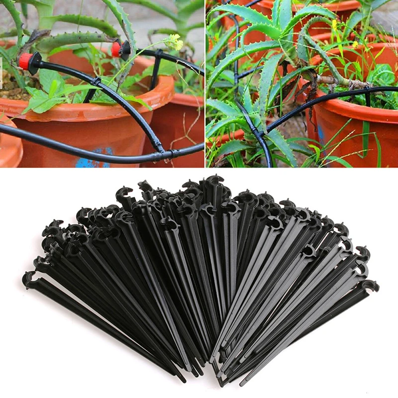 Новинка 100 шт. 4 мм/7 мм зеркальные держатели типа C | Дом и сад