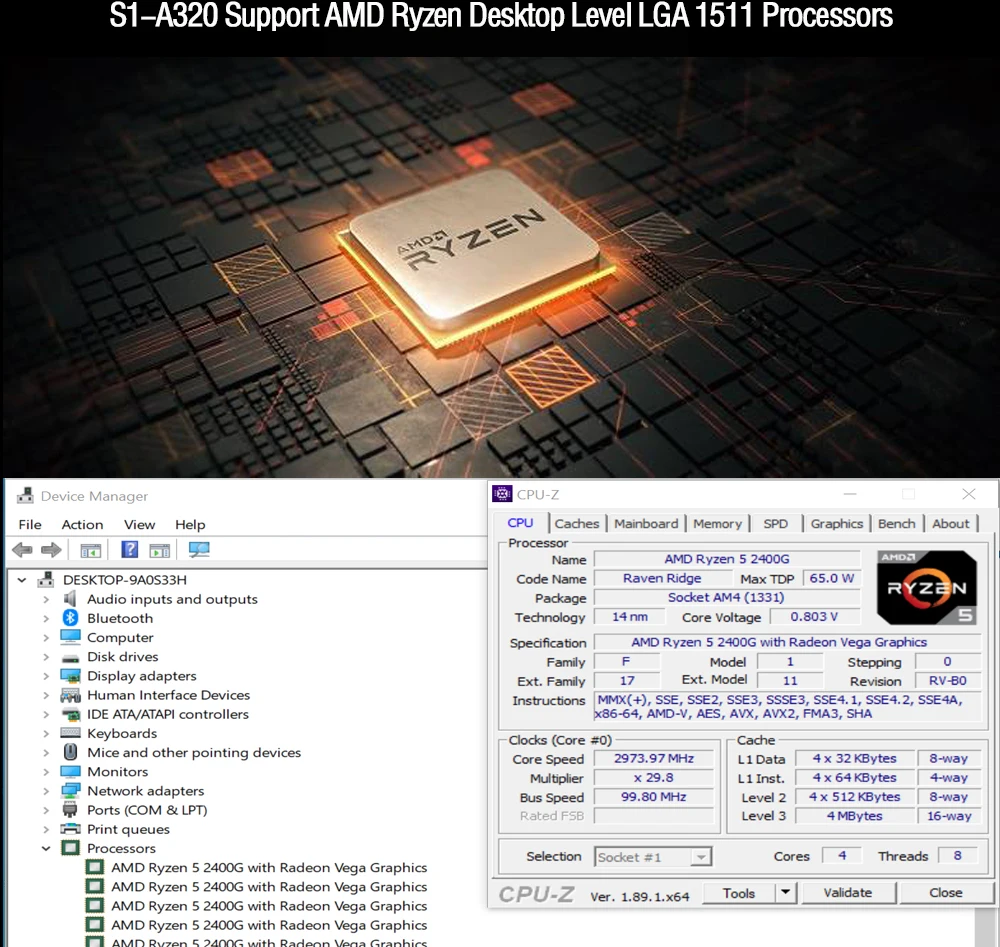 Chatreey S1 Мини ПК AMD Ryzen R3 3200G R5 3400G dual sodimm DDR4 core i3 9100 i5 9400 ITX настольный компьютер тонкий клиент