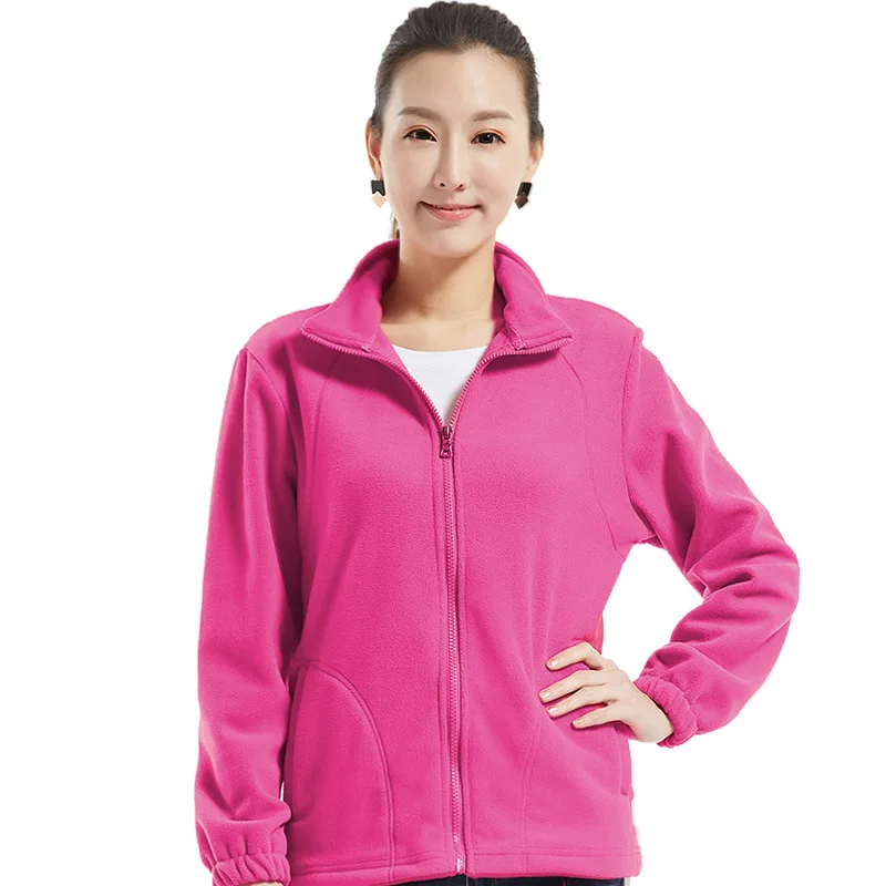 Мужская и женская теплая флисовая рубашка с длинным рукавом для альпинизма