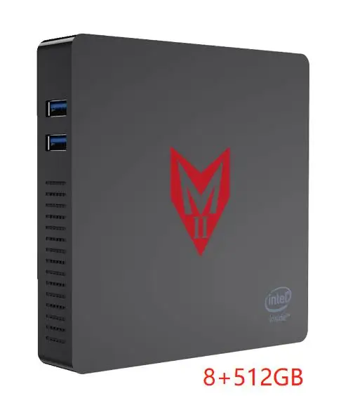 8G 512G Мини-ПК MII Win10 In-tel Apollo Lake J4205 tv Box Mini PC dual wifi 8G 128G/256 GB/512 GB HD1.4 BT телеприставка HD graphics 500 - Цвет: 8G 512G