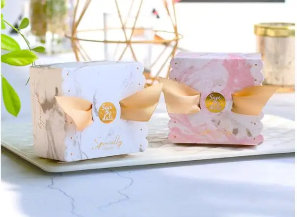 Коробка для конфет Multicolor Angel Favor из новой крафт-бумаги в подарочной упаковке для свадеб, пирогов, вечеринок, экологически чистых промо-сумок.