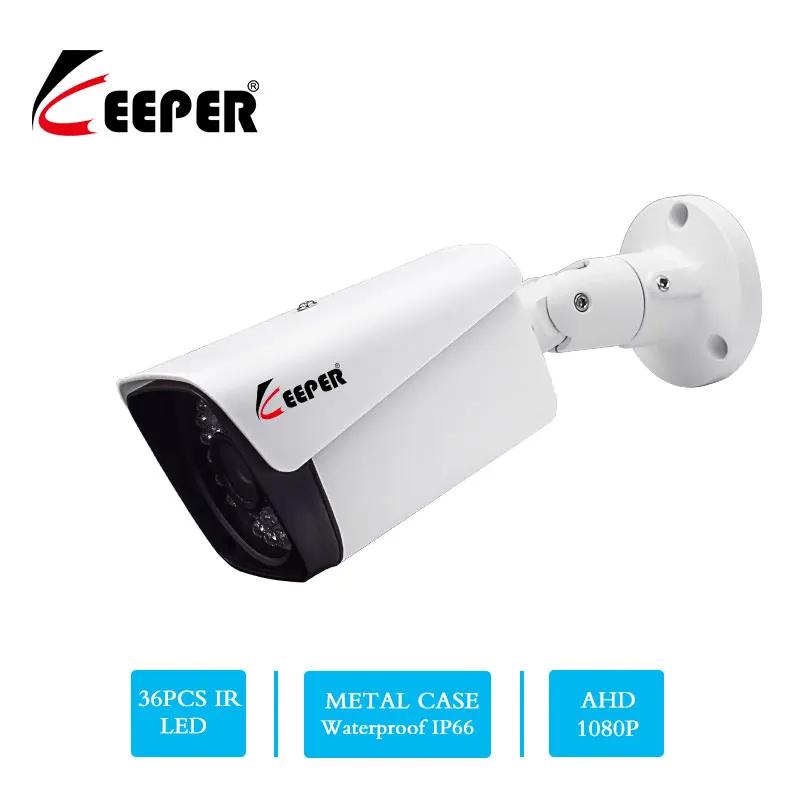 Слоновая кость Хранитель sony IMX323 1080P Водонепроницаемая IP66 AHD CCTV камера 2,0 мегапикселей камера безопасности ИК камера наблюдения - Цвет: Слоновая кость