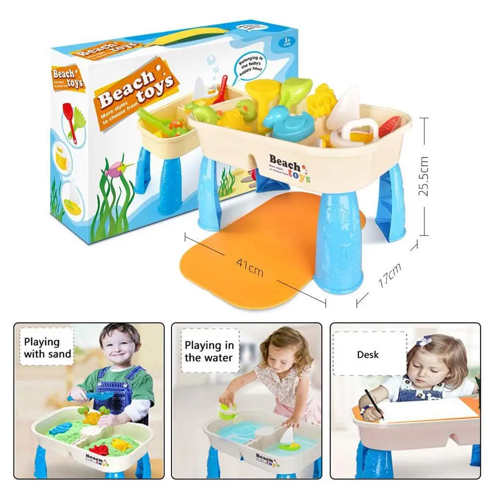 

Beach Toys For Kids Play Water Toys Sand Water Table Water For Beach Sand Game Toys Play SetSummer Kids Play For Toddlers O2W2