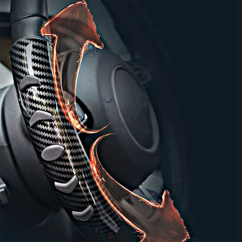 

1Pair Steering Wheel Non-Slip Cover Refit Boost Silicone Anti-Sweat